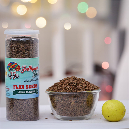 Lemon Flavour Flax Seed - Gluten & Additive Free , Mouth-Watering Taste with Mild Aroma, Regular Consumption for Mental Refreshment & Well-Being