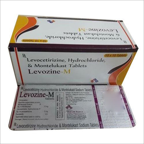 Levocetirizine Hydrochloride And Montelukast Tablet