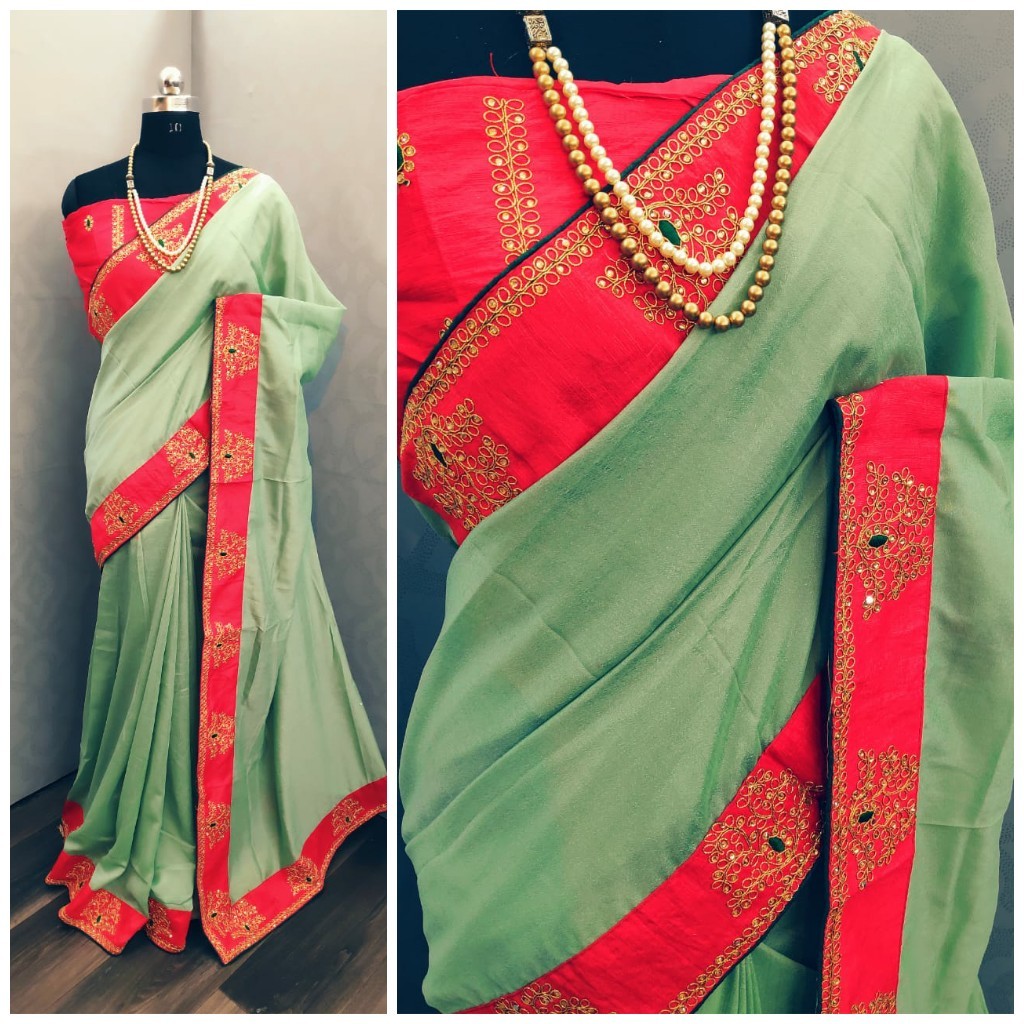 party wear saree