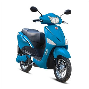 Blue Electric Scooter