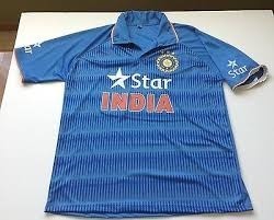 Polyester Promotional Indian Cricket Jersey