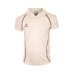 Promotional Cricket T-Shirt - Polyester Fabric, Polo Collar Design | Printed Pattern, Men's Short Sleeve Style