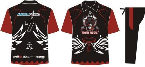 Polyester Promotional Cricket League Match Uniform