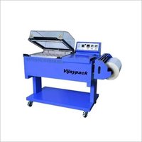 Shrink Chamber - 2.25 KW Power, 150-175 Degree C Temperature, 1475 x 925 x 1200 mm , Semi-Automatic, Blue Color, Computerized, Single Phase, 220 VAC