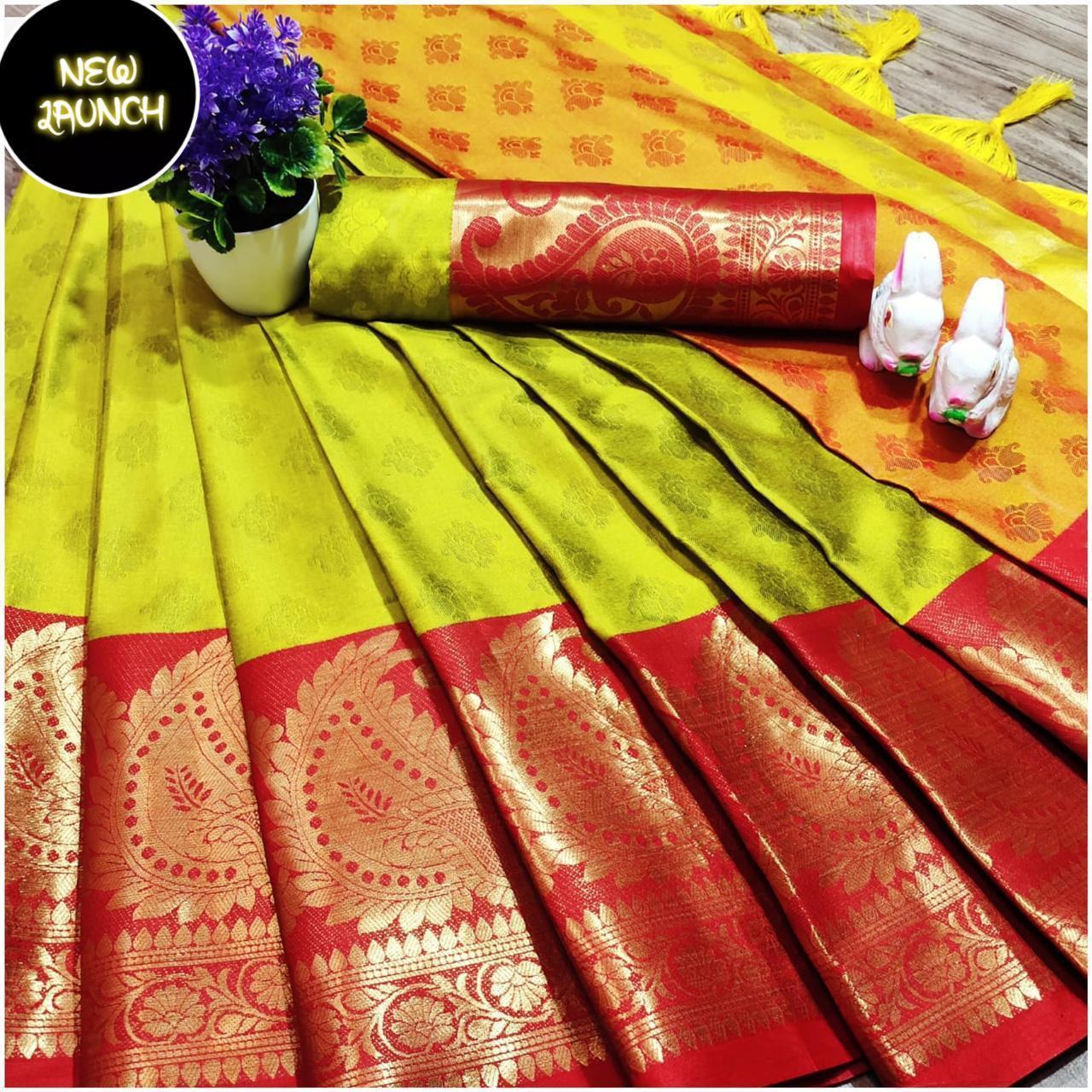 Rich Cotton Silk saree