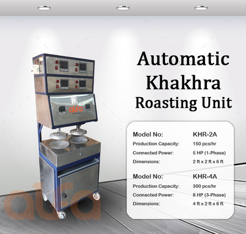 Automatic Khakhra Roasting Machine