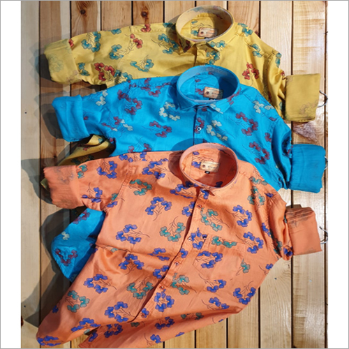 No Fade Mens Slim Fit Shirts