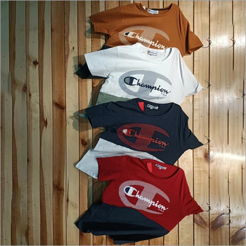 Available In Multicolour Mens Round Neck T-Shirts