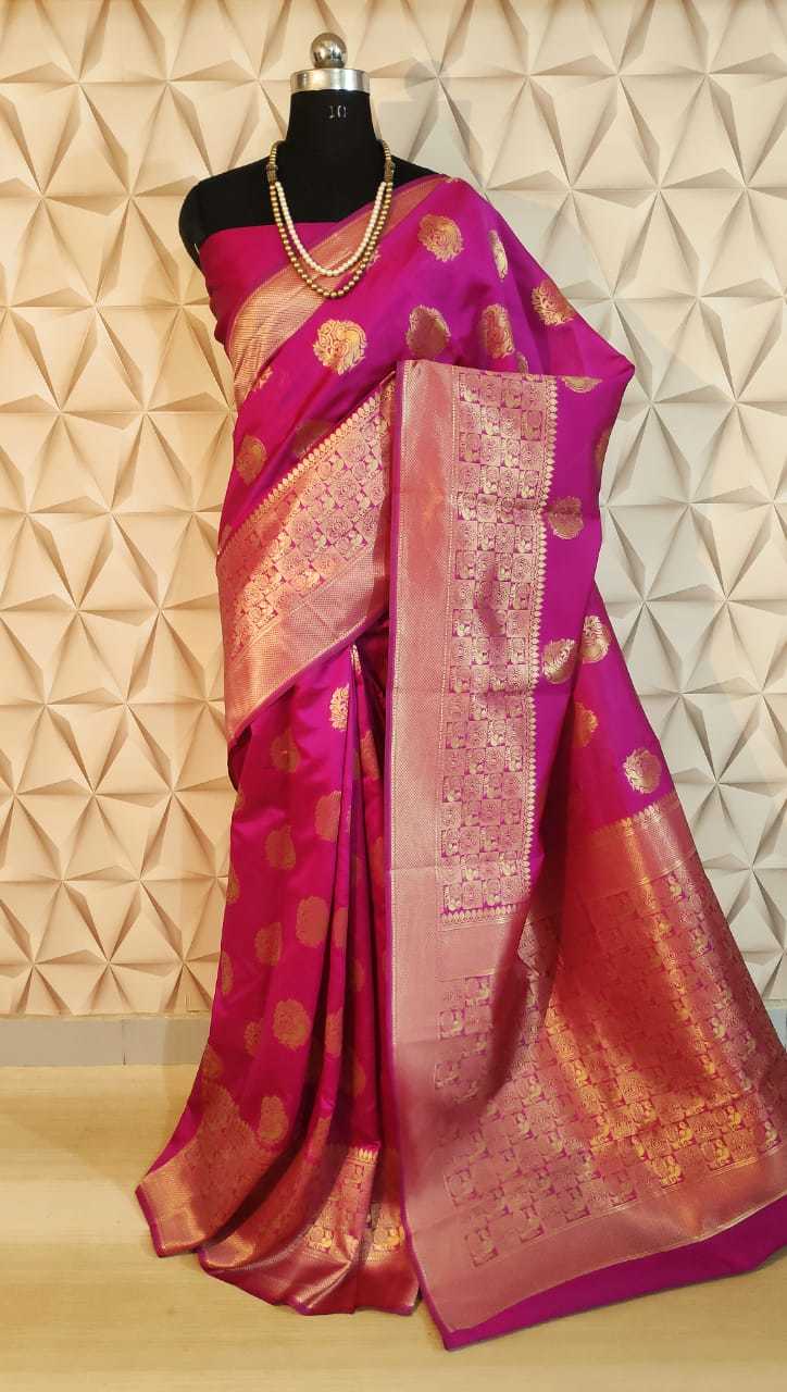 BANARASI SILK SAREE JECARD SAREE
