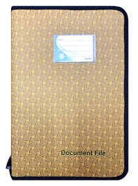 Printed Document File Folder, B4 Size