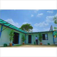 Movable Prefabricated House - Ms, Puf Materials , Length 10-20 Feet, Color Coated Finish, Suitable For Temporary Housing And Worker Accommodations