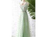 Net Fabric Gown