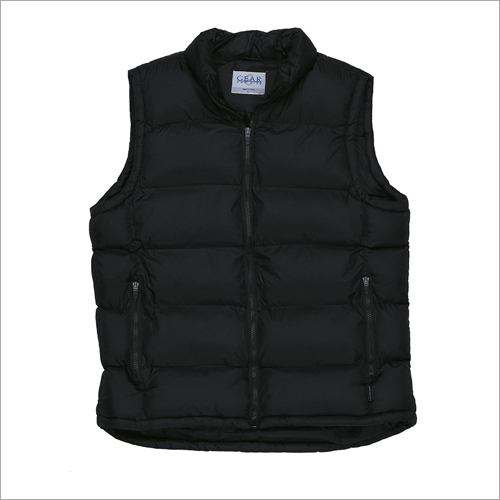 Available In All Color Mens Puffer Half Jacket