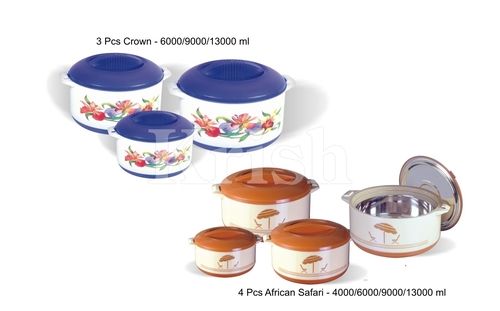 Jumbo Hot Pot / Casserole Set 3 & 4 Pcs Set