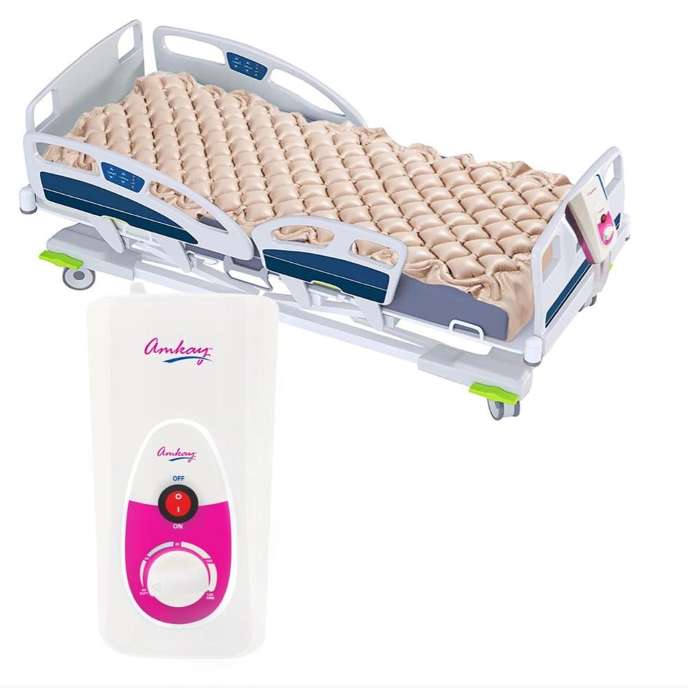 Air Bed Mattress - Durable Plastic, 230 x 110 x 100 mm, Brown | Automatic, Portable, Wall-Mounted, Real-Time Operation, Quiet 50 dB