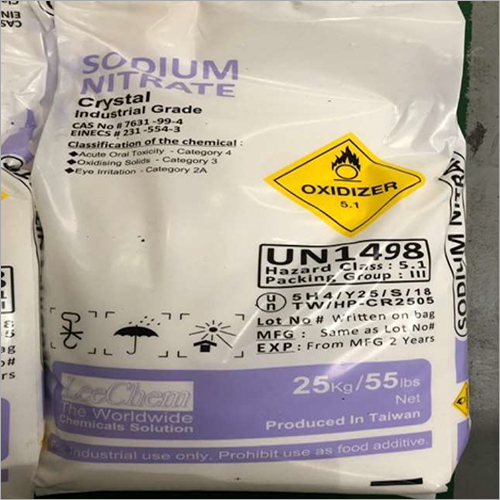 Sodium Nitrate Powder Application: Industrial