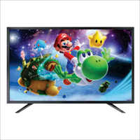 40 Inch Led Tv - Plastic Material, Curved Shape, Black Color | 3d Visual Depth, Clear Sound Experience, Innovative Design
