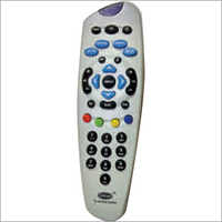 Grey Rubber Keypad Tv Remote Control