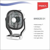 Impex Solar Rechargeable Fan (breeze D1)