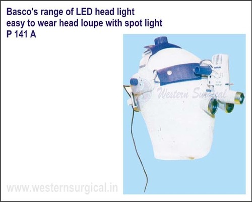 Easy To Wear LED Head Light - 30000 Lux Brightness 50000 Hours Lifespan | Portable Easy To Wear Design LED Technology Head Loupe With Spot Light