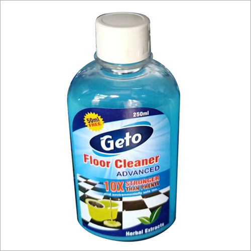 Advanced Floor Cleaner - Selected Herbal Extracts, 250ml Plastic Bottle, Blue | Effective for Grease, Oil, Dust, Bacteria, Leaves Amazing Fragrance
