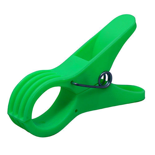 Green Cloth Pipe Clip