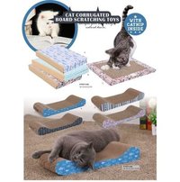 Cat Corrugated Scratcher Board Pad Toys