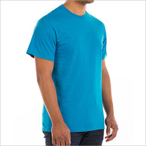 Blue Round Neck T-shirt