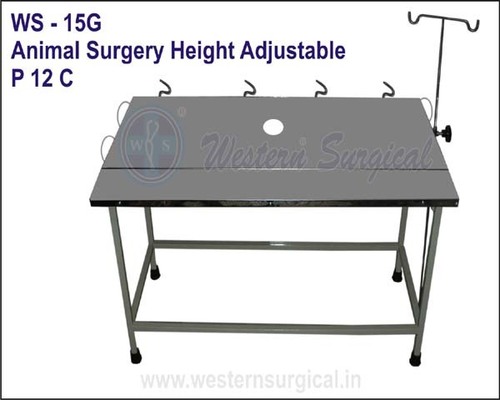 Animal Surgery Height Adjustable