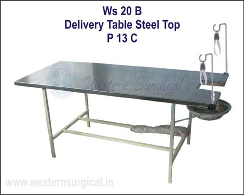 Delivery Table Steel Top