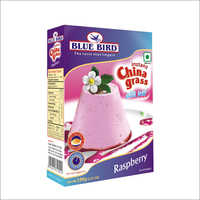 China Grass Milk Jelly - Raspberry Flavor, Easy To Mix With Water And Milk, Quick Preparation For Delicious Desserts
