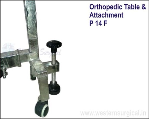 P 14 F Orthopedic Table and Attachment