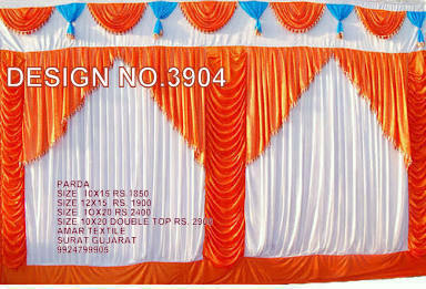 10X15 foot Decorative Mandap Side Wall