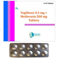 Voglibose 0.3 Mg Metformin 500 Mg Tablets - Drug Type: General Medicines