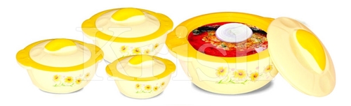 Glory Hot Pot / Casserole 3 & 4 Pcs Set - Features: Leak Proof