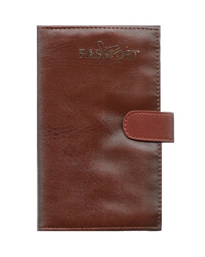 Pu Leather Passport & Boarding Pass Holder