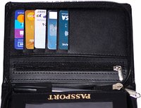 Leather Passport Holder Case