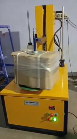 Semi-Automatic Box Wrapping Machine