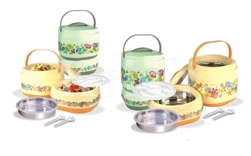 Plastic Insulated Casseroles Tiffins & Water Jugs 