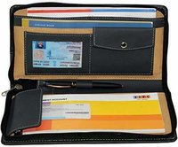 Leatherite Cheque Book Holder