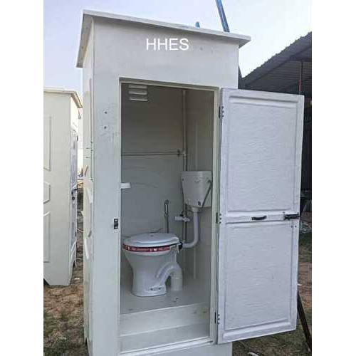 Western Style Single Seater Portable Toilet Cabin