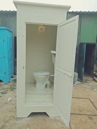 Western Style Single Seater Portable Toilet Cabin