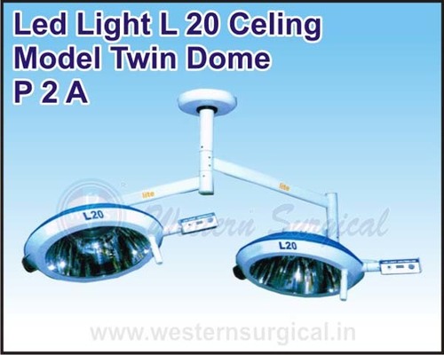 Led Light L 20 Celing Model Twin Dome