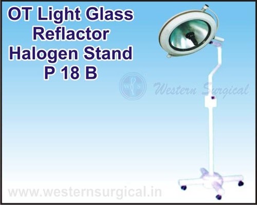OT Light Glass Reflactor Halogen Stand