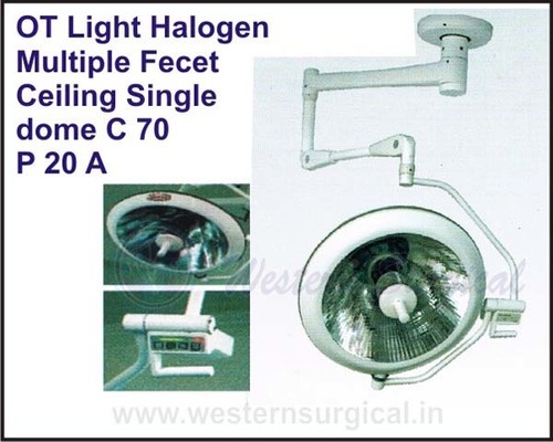 OT Light Halogen Multiple Fecet Ceiling Single dome C 70