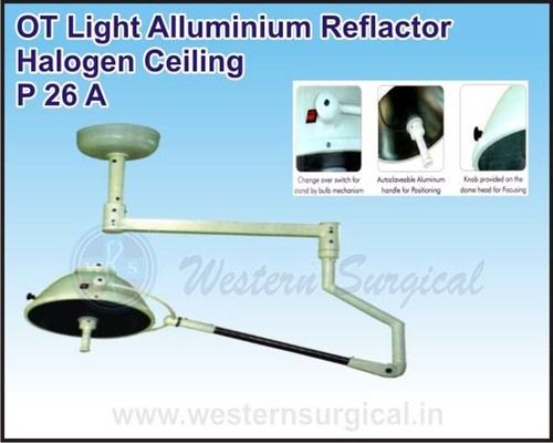 OT Light Alluminium Reflactor Halogen Stand 14