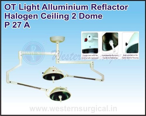 OT Light Alluminium Reflactor Halogen Stand 14