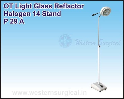 OT Light Glass Reflactor Halogen 14 Stand By WESTERN SURGICAL