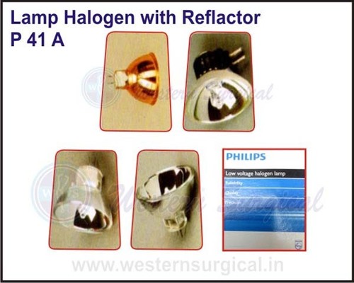 Lamp Halogen with Reflacto