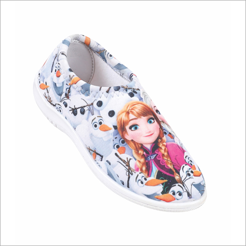 D-62 Girls Printed Belly Shoes